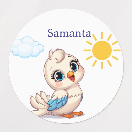  Waterproof Name Labels for Baby & Kids ラベル (デザイン2)