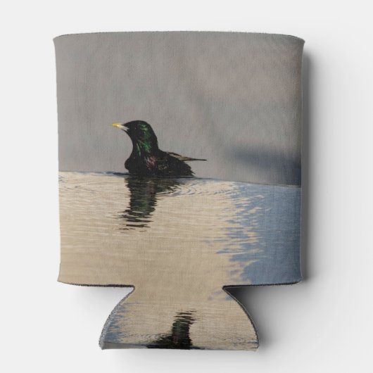 Waters Edgeで鳥 缶クーラー (裏面)