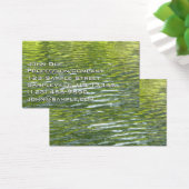 Waters of Oak Creek黄色と緑の自然写真 (デスク)