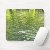 Waters of Oak Creek黄色と緑の自然写真 マウスパッド (マウス)