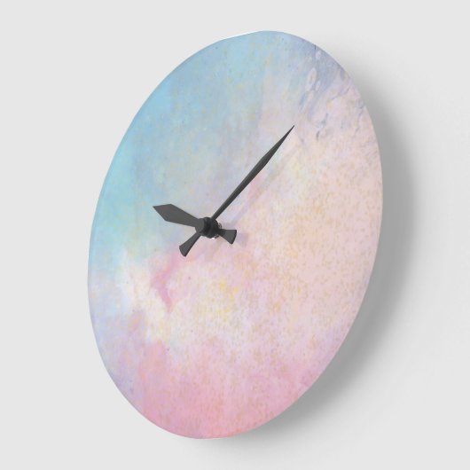 Watersmear  ラージ壁時計 (傾斜)