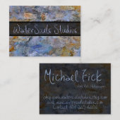 WaterSoulsのスタジオ 名刺 (正面/裏面)