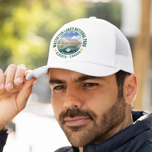 Waterton Lakes National Park Alberta Canada キャップ