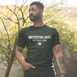Waterton Lakes National Park Alberta Canada Tシャツ