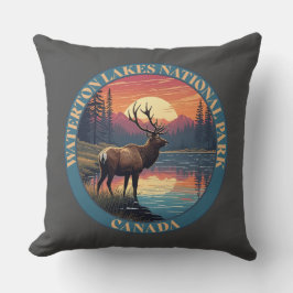 Waterton Lakes National Park of Canada クッション