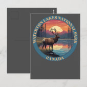 Waterton Lakes National Park of Canada ポストカード (正面/裏面)