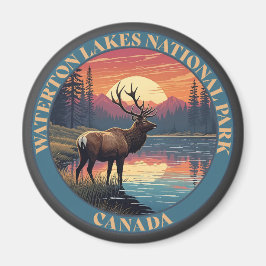 Waterton Lakes National Park of Canada マグネット
