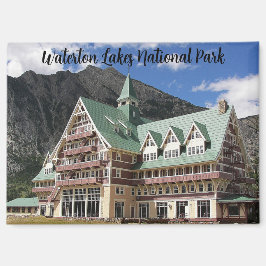 Waterton Lakes National Park Prince of Wales Hotel マグネット
