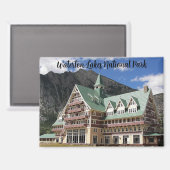 Waterton Lakes National Park Prince of Wales Hotel マグネット (正面/裏面)