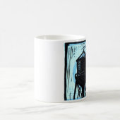 watertowerの青のマグ コーヒーマグカップ (中央)
