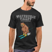 Waterville Valley New Hampshire - Funny Ski Grizzl Tシャツ (正面)