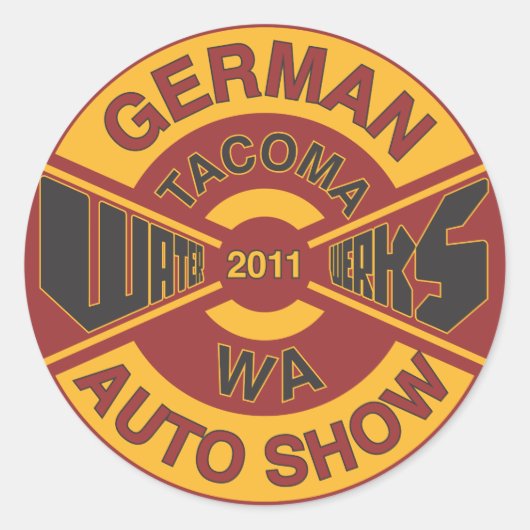 WaterWerks 2011 ラウンドシール (正面)