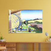 Waterwheels at Onden キャンバスプリント (インサイチュ (リビング))