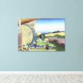 Waterwheels at Onden キャンバスプリント (インサイチュ (ウッドフロア))