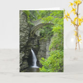 Watkinsの谷間の挨拶状 カード (黄色い花)