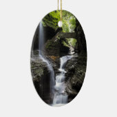 Watkinsの谷間、NYの滝 セラミックオーナメント (右)