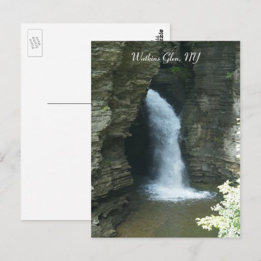 Watkinsの谷間、NY ポストカード (正面/裏面)