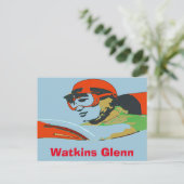 Watkins Glenn、オートレーサー ポストカード (スタンド正面)