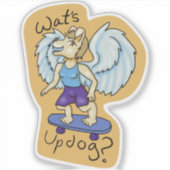 Wat's Updog Sticker シール (正面)