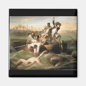 WatsonとShark、John Singleton Copley著 マグネット (正面)