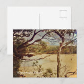 Wattamolla Beach, NSW ポストカード (正面/裏面)