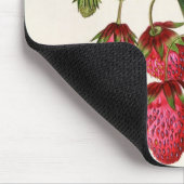 Watte著刻まれるRoseberryのいちご マウスパッド (コーナー)