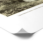 Waukesha, WIパノラママップ – 1857 ポスター (角)