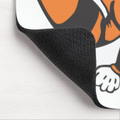 Wautomaのスズメバチのロゴのマウスパッド マウスパッド (コーナー)