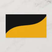 Waveモダン名刺 名刺 (裏面)