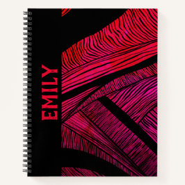 WAVE結合スパパーソナライズされたイラルノートブック ノートブック