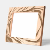 wave レーザー彫刻フレーム (左)