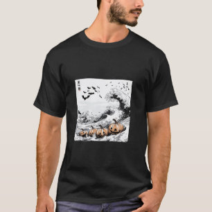 Wave 素晴らしwith Sinister Halloween Cats T Shirt Tシャツ