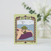 Wave_A_はがきに乗る ポストカード (スタンド正面)