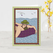 Wave_A_Greetingに乗る カード (黄色い花)