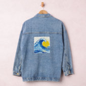 Wave and sun denim jacket デニムジャケット (ハンガー)