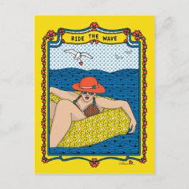 Wave_B_はがきに乗る ポストカード