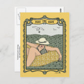 Wave_C_はがきに乗る ポストカード (正面/裏面)