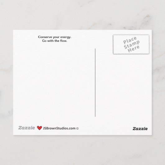 Wave_C_はがきに乗る ポストカード (裏面)