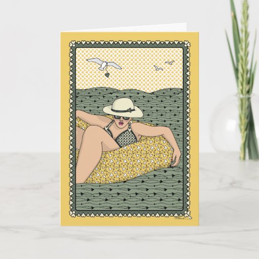 Wave_C_Greetingに乗る カード (正面)