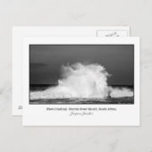 Wave Crashingのはがき ポストカード (正面/裏面)