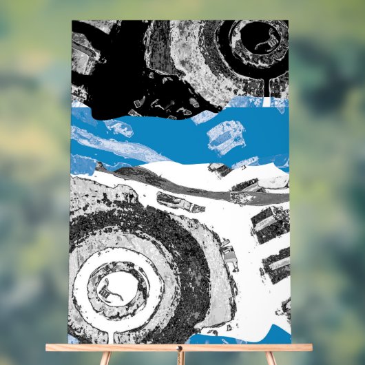 Wave Mechanism – Custom 20" x 30" Acrylic Sign アクリルサイン (ニュートラル)