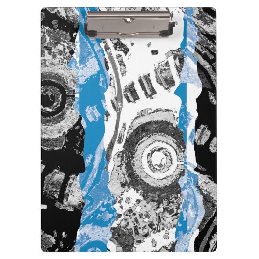 Wave Mechanism – Custom Clipboard (9" x 12.5") クリップボード (正面)