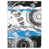 Wave Mechanism – Custom Clipboard (Bright White) クリップボード (裏面)