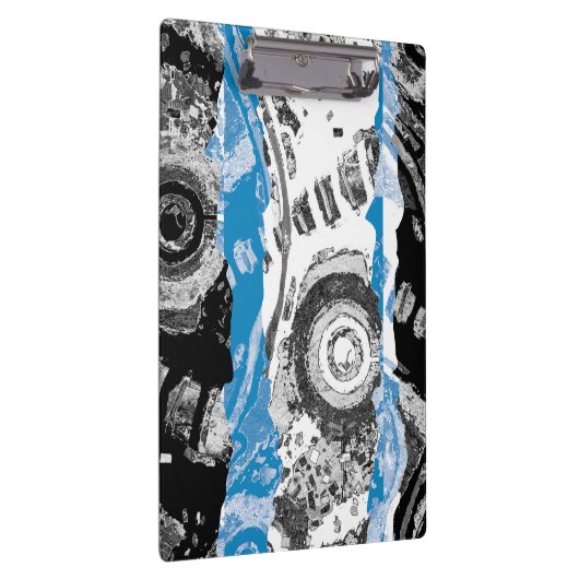 Wave Mechanism – Custom Clipboard (Bright White) クリップボード (右)