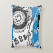 Wave Mechanism – Custom Fleece Blanket (Large, 60" アクセントクッション (裏面(縦))