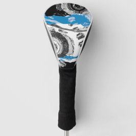 Wave Mechanism – Custom Golf Head Cover (Driver,  ゴルフヘッドカバー