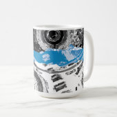 Wave Mechanism – Custom Mug (11 oz, Ceramic, Dishw コーヒーマグカップ (正面右)