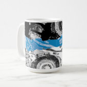 Wave Mechanism – Custom Mug (11 oz, Ceramic, Dishw コーヒーマグカップ (正面左)