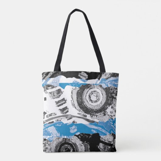 Wave Mechanism – Custom Tote Bag (Medium, Shoulder トートバッグ (裏面)