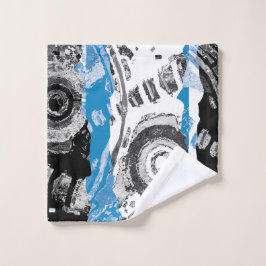 Wave Mechanism – Custom Towel 13" x 13" Wash Cloth ウォッシュタオル